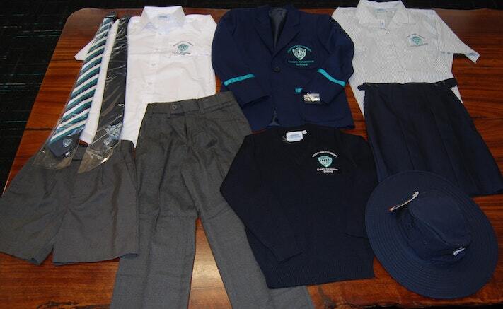 Secondary formal uniform examples